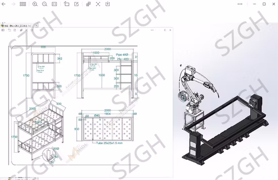 Automatic Multi-Lane Filling Sealing Packaging/Packing Machine for Sachet Bag Food/Powder/Water (MLP-04/MLP-06/MLP-08)