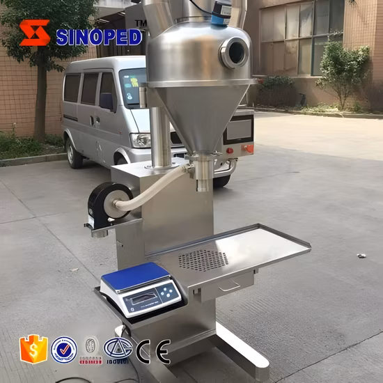 Machine de remplissage automatique de poudre à vis sans fin de type rotatif
