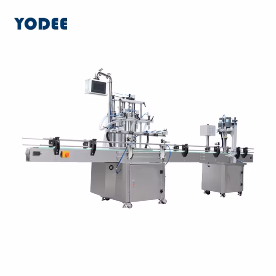 Machine de remplissage automatique de pompe à piston à 4/6/8 têtes pour aliments/cosmétiques/boissons /huile/crème/savon pâte liquide machines d'emballage de produits ligne d'embouteillage de la machine