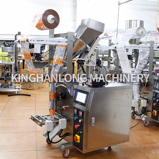 Forme de remplissage de tarière verticale automatique, joint de remplissage, assaisonnement, farine de sucre, thé Matcha en poudre, lait en poudre, emballage d'emballage, Machine de remplissage et de scellage